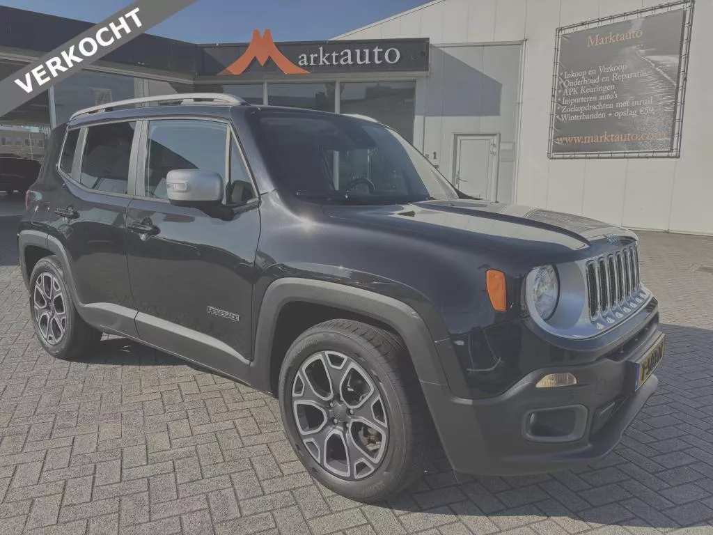 Jeep Renegade 1.4 M.Air Limited Navi Cruise Pdc Bluetooth Stoelverwarming VERKOCHT