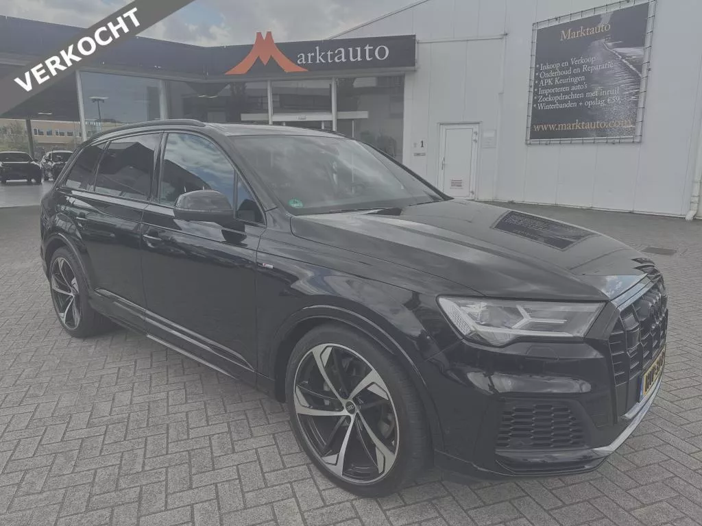 Audi Q7 55 TFSI Quattro S-line Adv 7p A-Pilot Head-up Softclose VERKOCHT