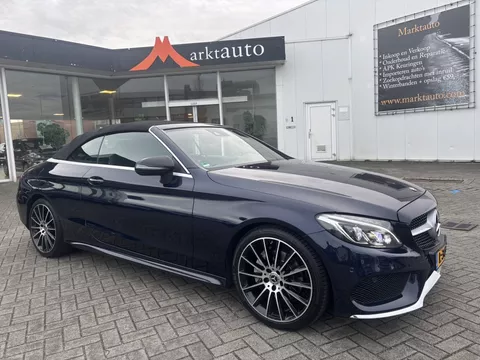 Mercedes-Benz C-Klasse Cabrio 200 Premium Plus Amg Airscarf Burmester Camera Stoelverwarming