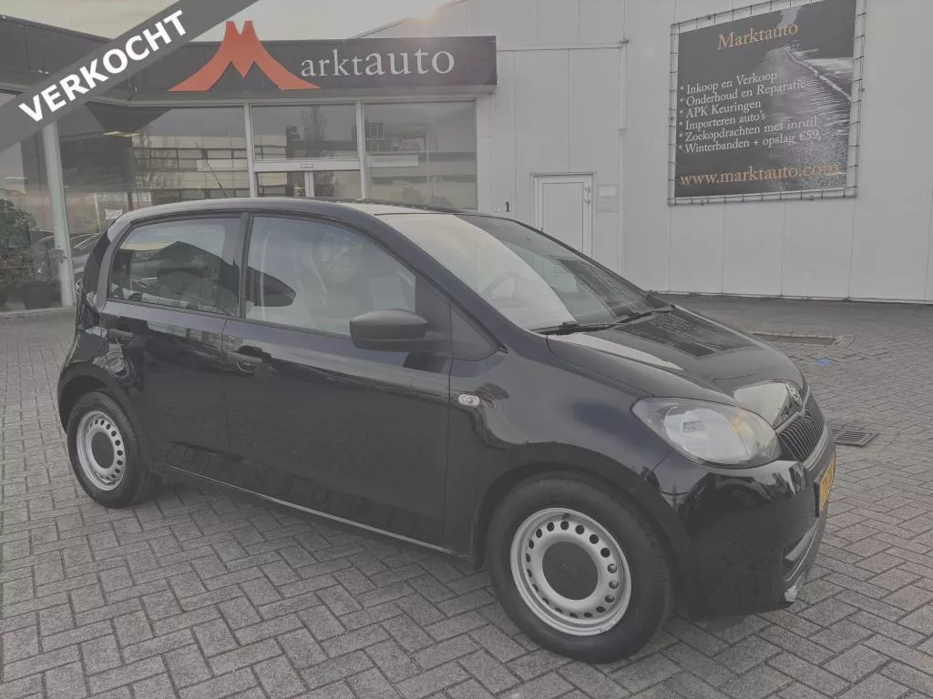 &Scaron;koda Citigo 1.0 Greentech Arctic met Airco en Elec pakket VERKOCHT