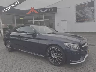 Mercedes-Benz C-Klasse Cabrio 200 Premium Plus Amg Airscarf Burmester Camera Stoelverwarming VERKOCHT