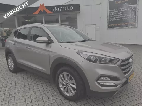 Hyundai Tucson 1.6 T-GDi Comf. 4WD Camera Trekhaak Navi Lane-ass VERKOCHT
