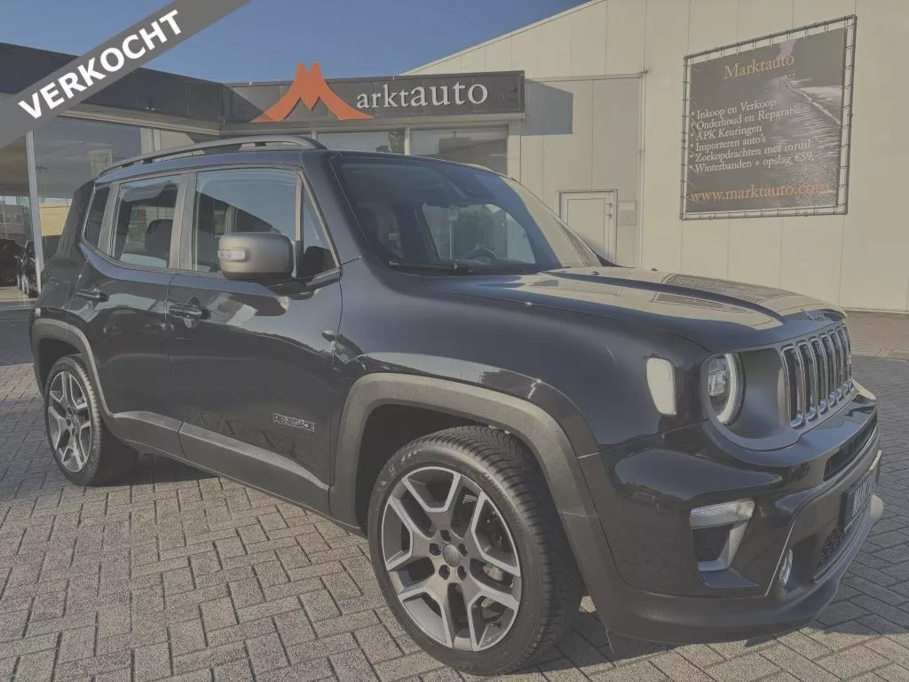 Jeep Renegade 1.0 TGDi Limited Leder Carplay Led Camera Navi VERKOCHT