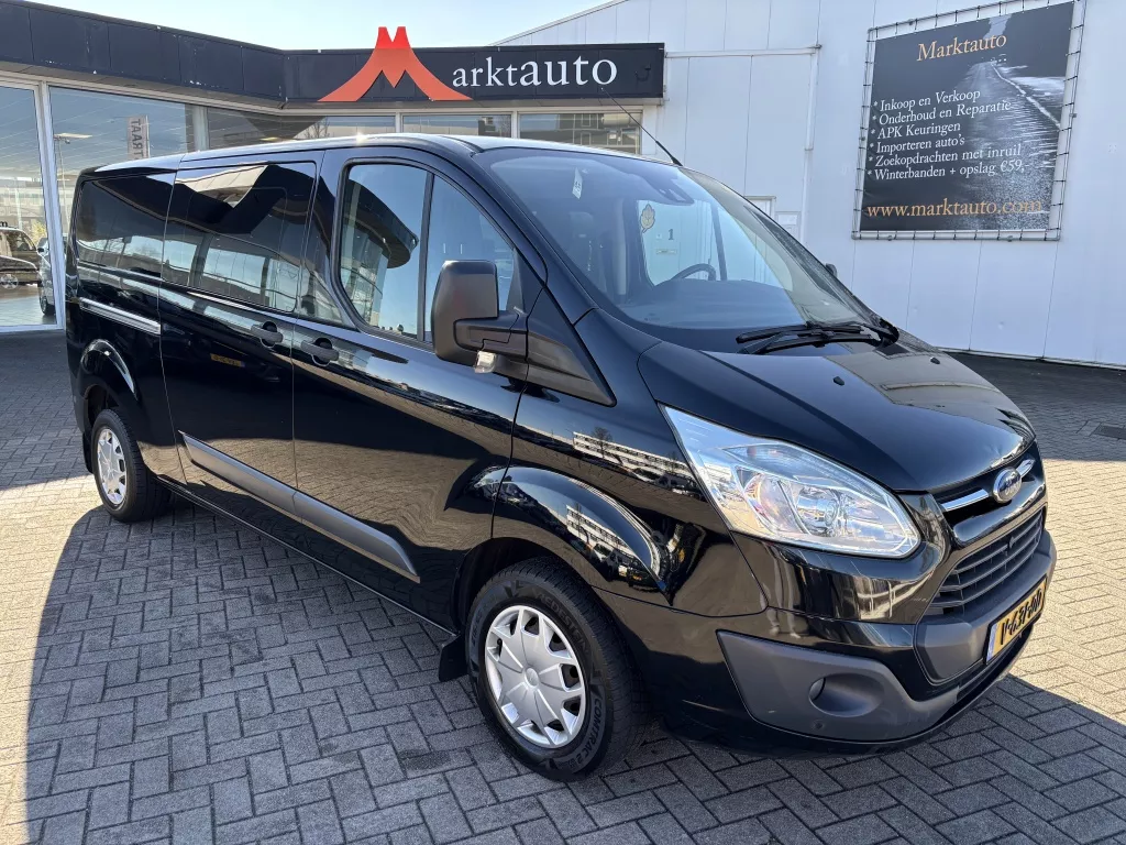Ford Transit Custom 290 2.2 TDCI L2H1 DC Camera Trekhaak Cruise Parkeersensoren