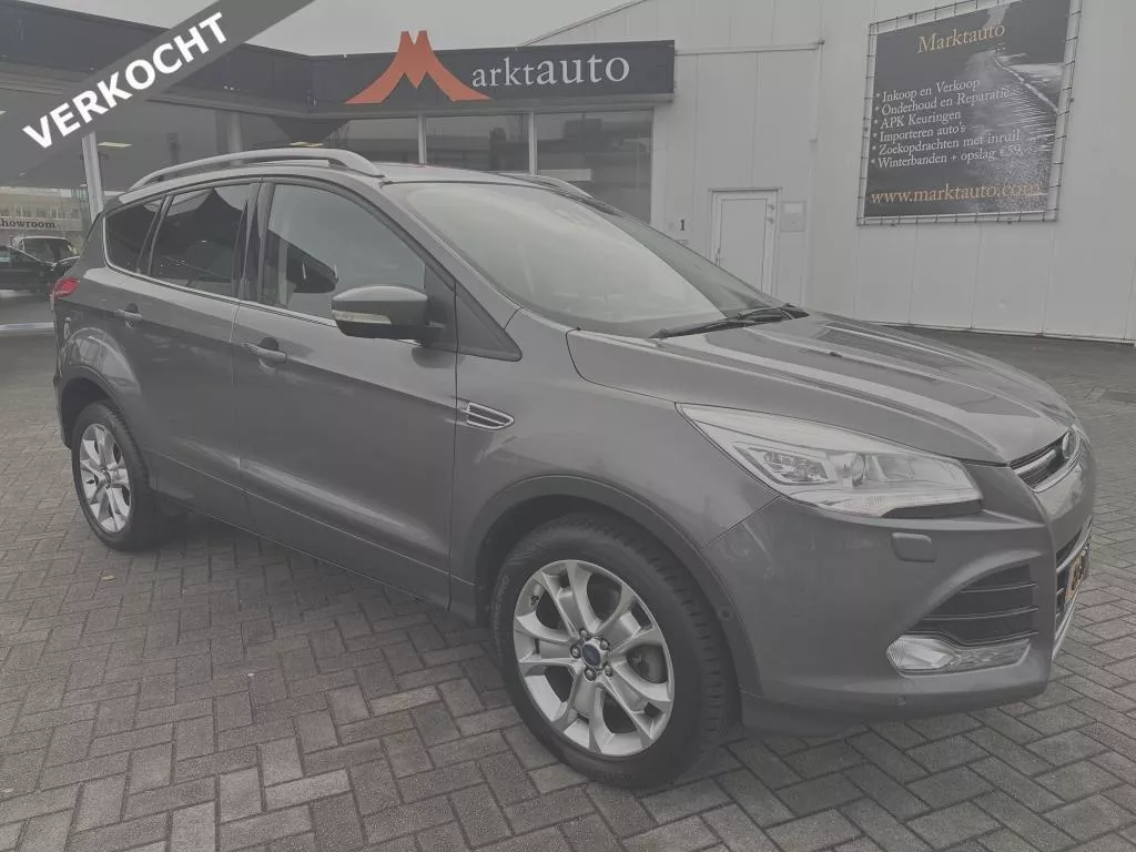 Ford Kuga 1.6 Titanium Plus 4WD Trekhaak Camera Leder Panorama VERKOCHT