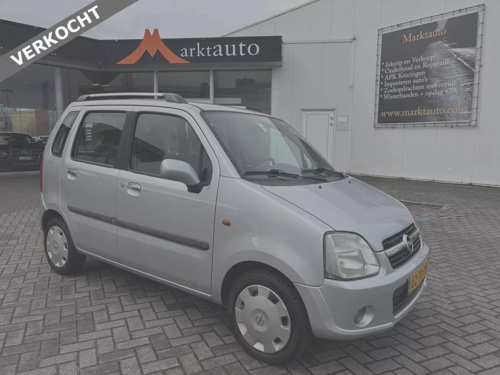 Opel Agila 1.2-16V Flexx cool Nette auto met airco!! VERKOCHT