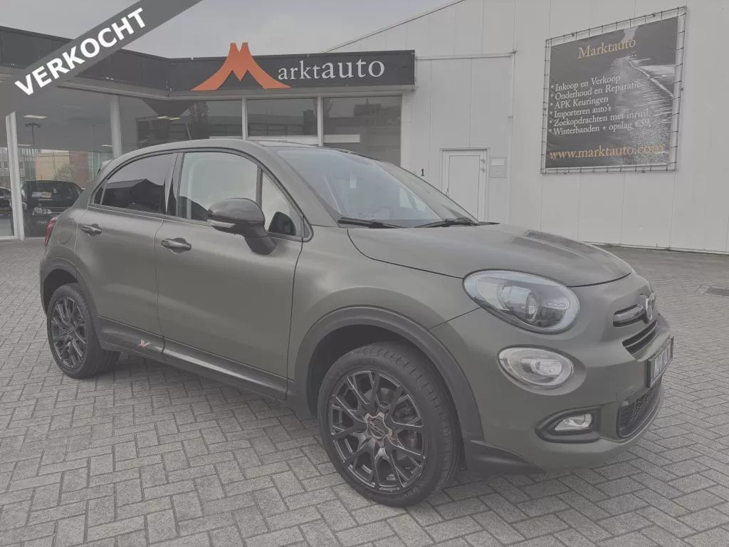 Fiat 500X 1.4 Turbo S-Design Cruise Navi Stoelverwarming VERKOCHT