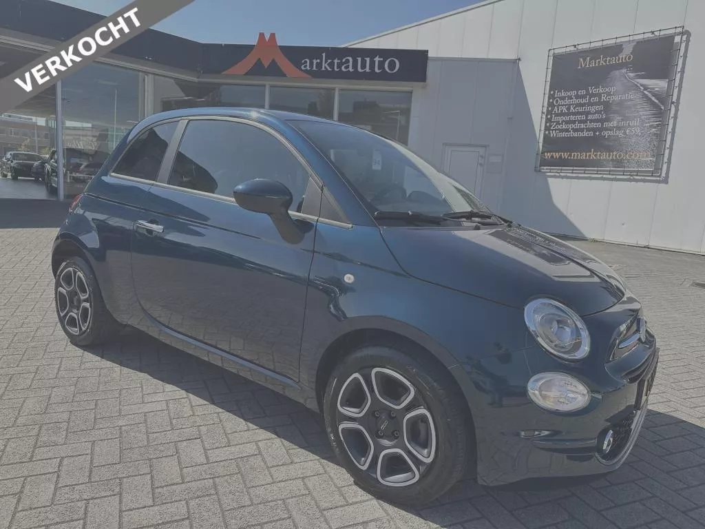 Fiat 500 1.0 Hybrid Club Carplay Climate Cruise Parkeersensoren VERKOCHT