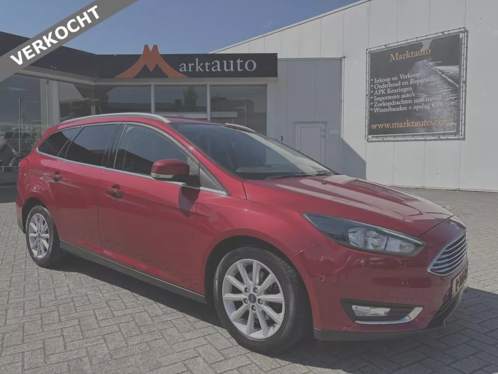 Ford Focus Wagon 1.0 First Edition Navi Bluetooth Pdc Cruise VERKOCHT